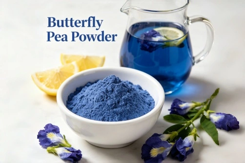 Butterfly Pea Flower Powder Delivers Plant-Based Blue Color For Beverage And Food Innovation